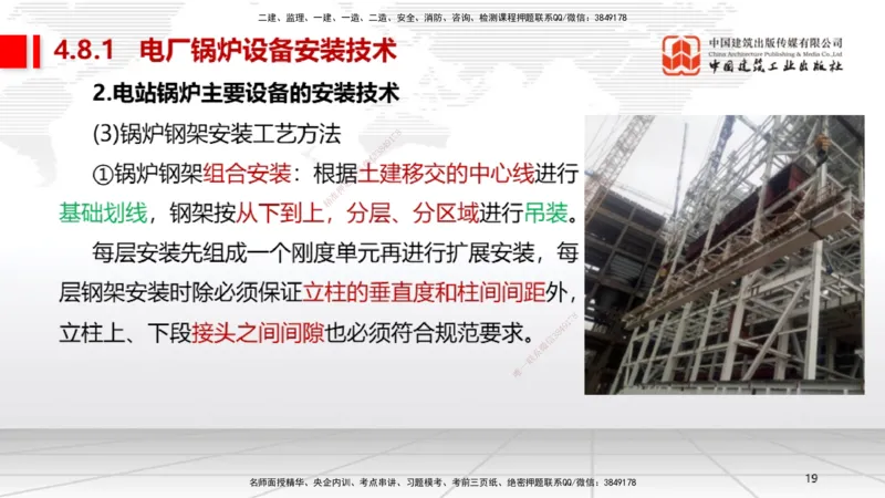 A23节：4.8.1电厂锅炉设备安装技术（02.13）_2026年一级建造师_2026年一建机电_2025年一建机电SVIP_02-基础精讲✿高端面授✿深度强化_05-机电《两轮基础直播》闫娜JGS_讲义