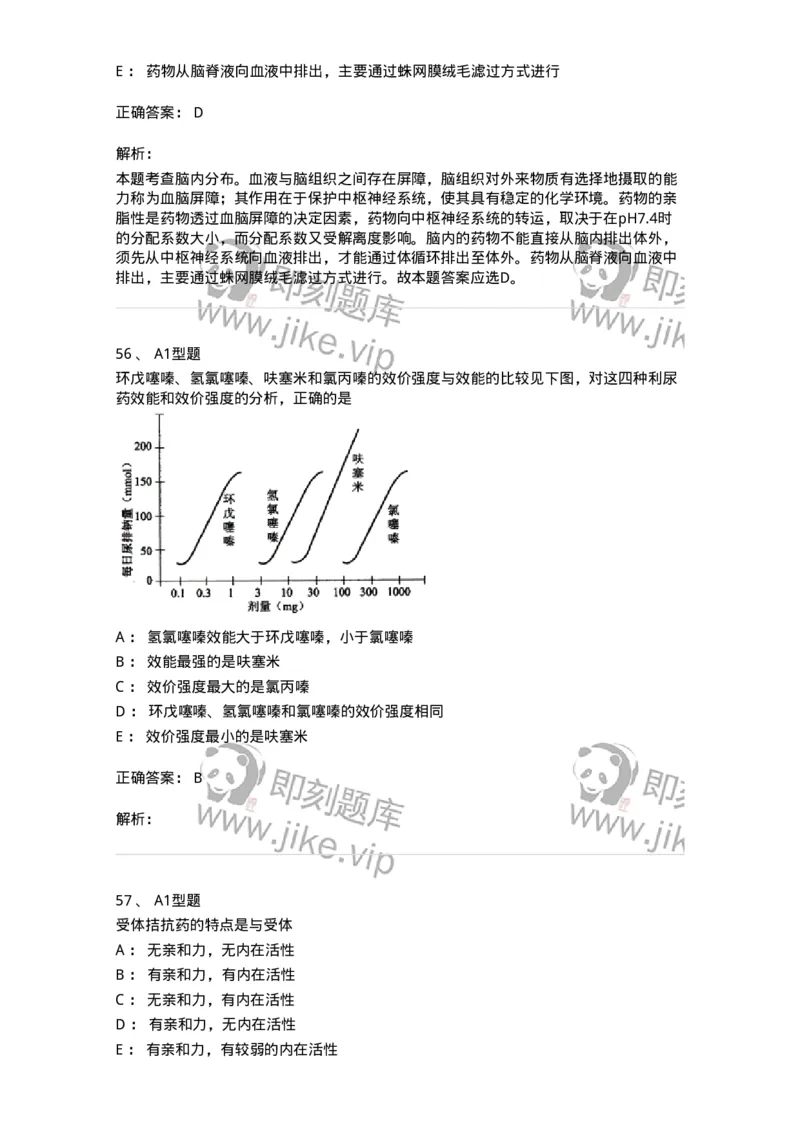 807008-生物药剂学与药动学-174532_军队文职(1)_01.军队文职真题-专业课_（全）版本一（历年真题+章节练习+模拟题）_药学(军队文职)_历年真题_题目+解析