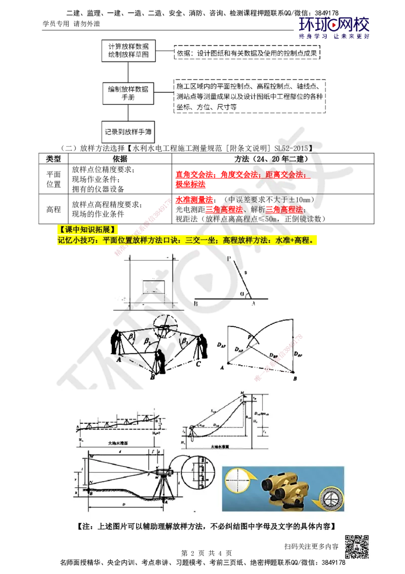 02.第2讲-11施工测量的要求1_2026年一级建造师_2026年一建水利_2025年一建水利SVIP_02-基础精讲✿高端面授✿深度强化_18-水利《考点精讲班》赵珊珊、刘二林HQ_赵珊珊
