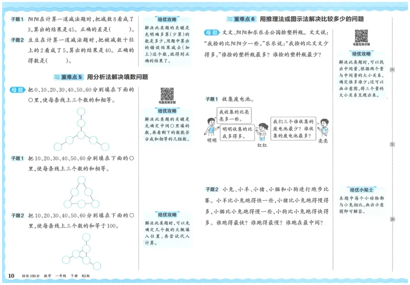 25春一下数学王朝霞培优100分_一年级上下册资料_53黄冈多个品牌系列资料_数学