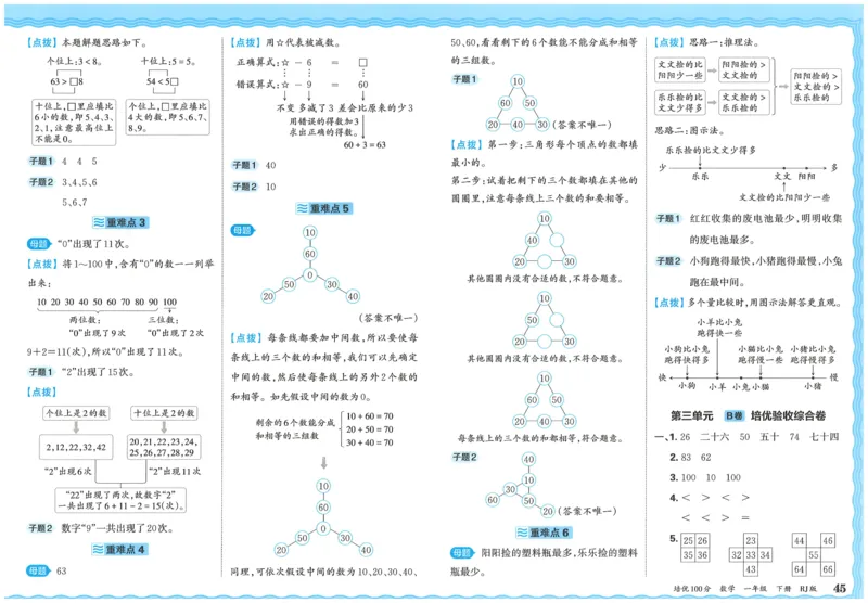 25春一下数学王朝霞培优100分_一年级上下册资料_53黄冈多个品牌系列资料_数学