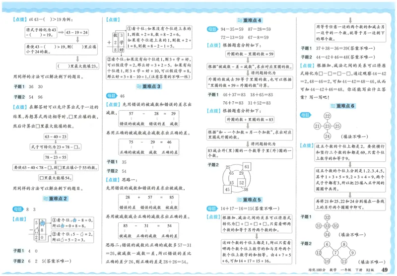 25春一下数学王朝霞培优100分_一年级上下册资料_53黄冈多个品牌系列资料_数学