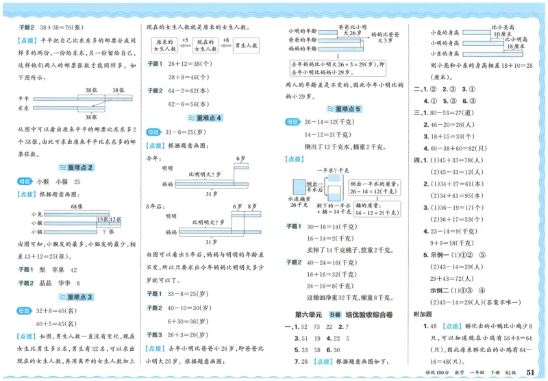 25春一下数学王朝霞培优100分_一年级上下册资料_53黄冈多个品牌系列资料_数学