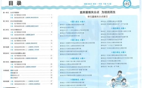 25春一下数学王朝霞培优100分_一年级上下册资料_53黄冈多个品牌系列资料_数学