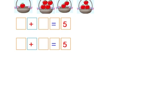 3.95以内数的加法_一年级上下册资料_小学一年级学习资料-25年更新版_1-03、小学一年级数学上册_人教版_02、课时练习_第三单元1~5的认识和加减法