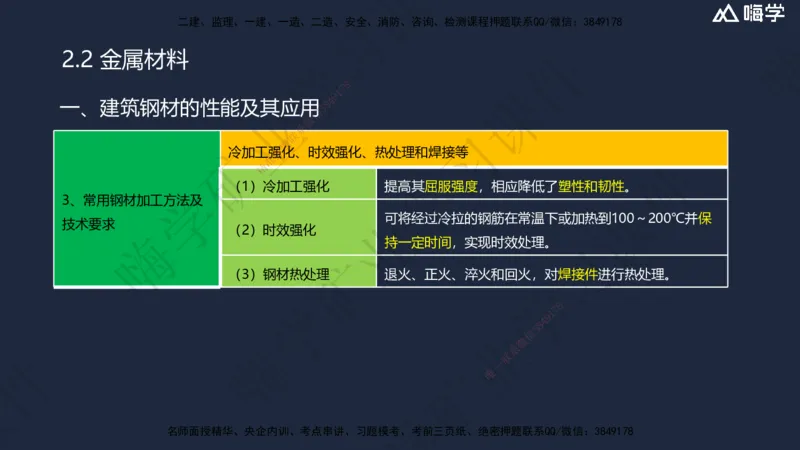02.2025赵景满-名师精讲通关-002第一篇-第2章-矿业工程材料_2026年一级建造师_2026年一建矿业_2025年一建矿业SVIP_02-基础精讲✿高端面授✿深度强化_讲义