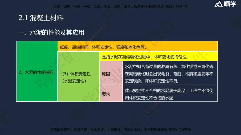 02.2025赵景满-名师精讲通关-002第一篇-第2章-矿业工程材料_2026年一级建造师_2026年一建矿业_2025年一建矿业SVIP_02-基础精讲✿高端面授✿深度强化_讲义