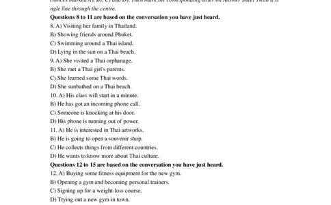 2018.06四级真题第2套_大学英语四级+六级_四级真题_四级真题_1990年-2018年真题资料合集_2018年06月CET4题+解+音频_01、真题PDF版（推荐使用）❤