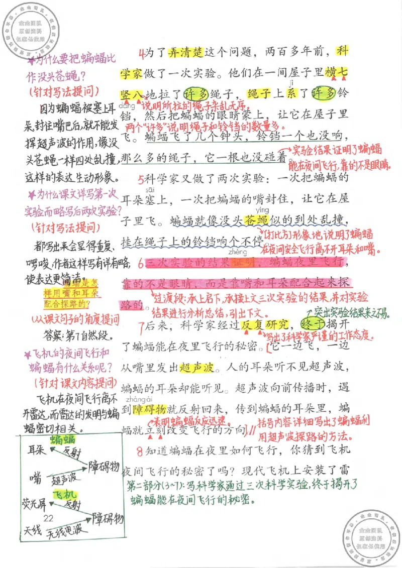 四年级语文上册课堂笔记_小学全网线上同款资料_11号