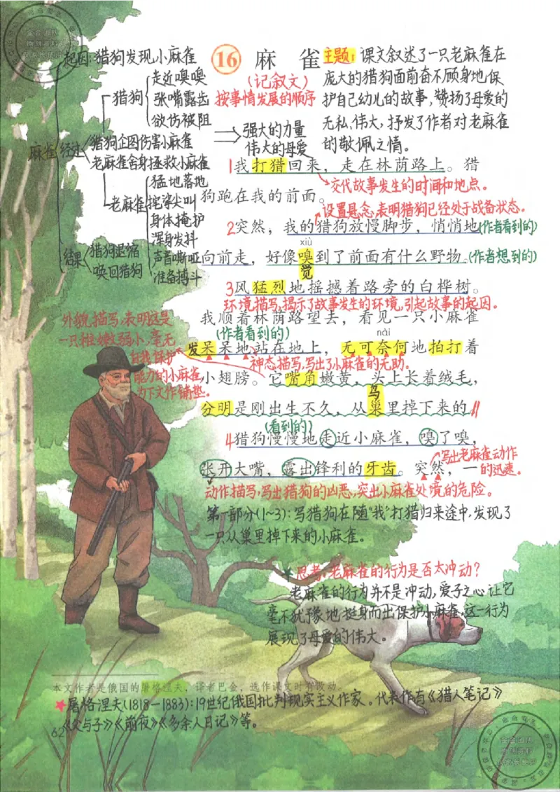 四年级语文上册课堂笔记_小学全网线上同款资料_11号