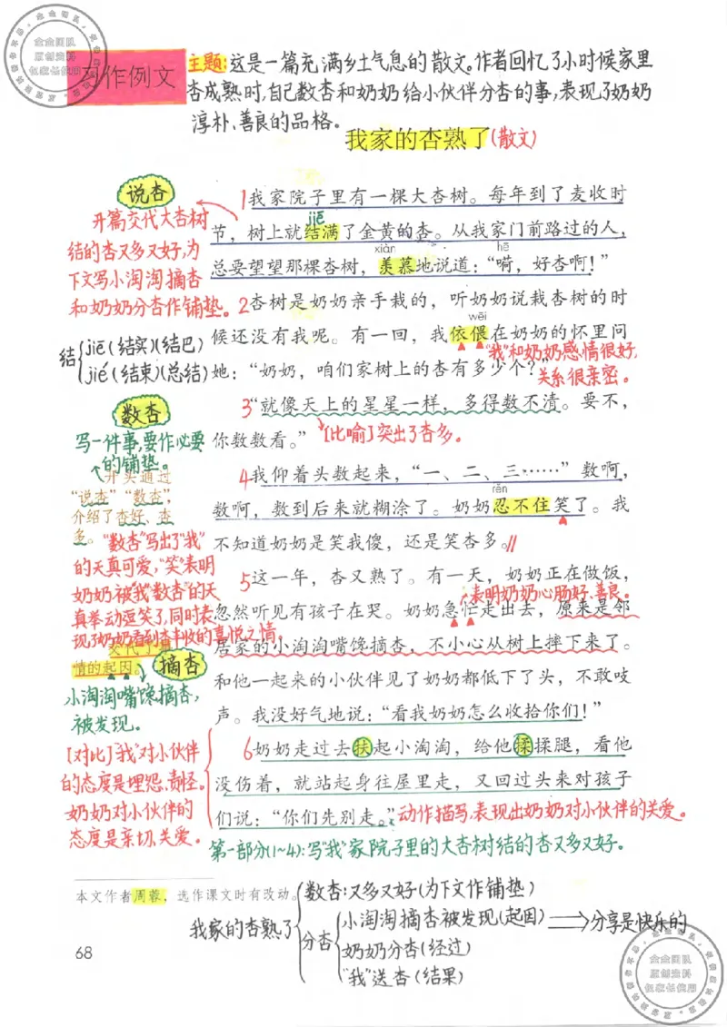 四年级语文上册课堂笔记_小学全网线上同款资料_11号