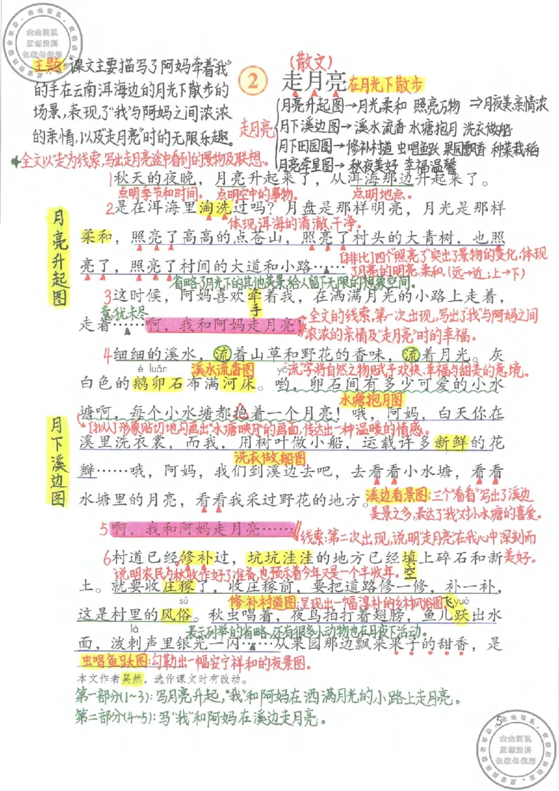 四年级语文上册课堂笔记_小学全网线上同款资料_11号