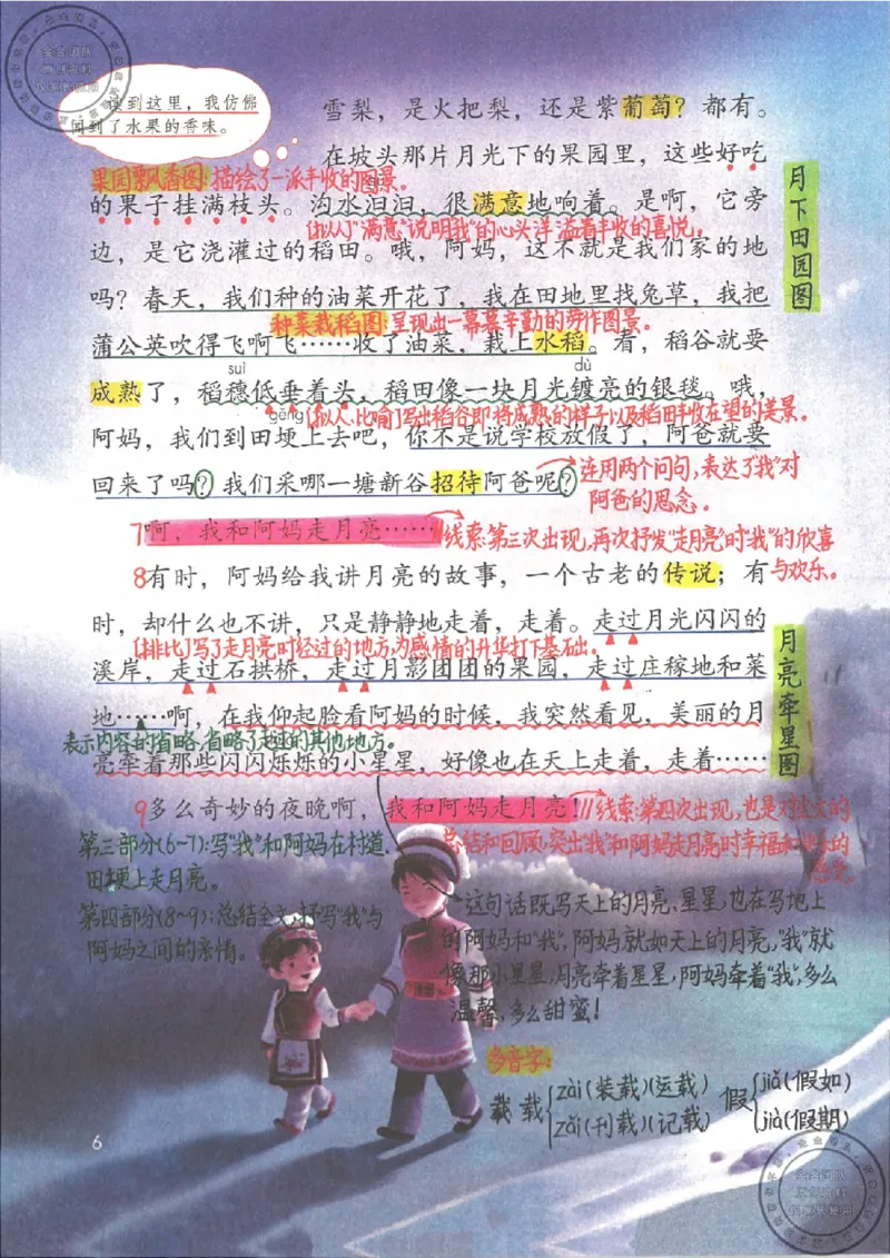 四年级语文上册课堂笔记_小学全网线上同款资料_11号