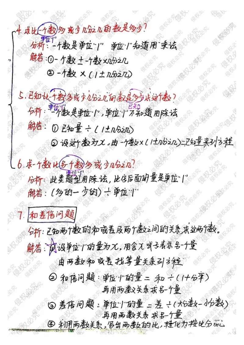 六上册数学重点公式和知识点汇总_小学全网线上同款资料_12号文件6上数学语文