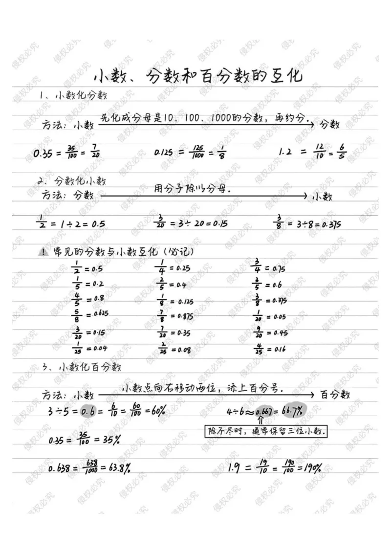 六上册数学重点公式和知识点汇总_小学全网线上同款资料_12号文件6上数学语文