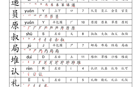 2024最新二下生字表《拼音音序结构部首笔画组词》_二年级上下册资料_小学二年级学习资料-25年更新版_2-02、小学二年级语文下册_2-2-2、练习题、作业、试题、试卷_专项练习