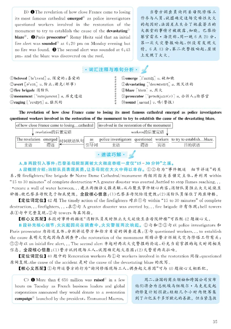 2021.06英语六级考试第2套解析_大学英语四级+六级_六级真题_六级真题_2021年06月CET6题+解+音频_03、答案解析