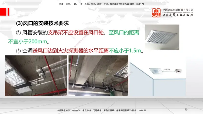 A09节：3.3通风与空调工程施工技术1（12.12）_2026年一级建造师_2026年一建机电_2025年一建机电SVIP_02-基础精讲✿高端面授✿深度强化_05-机电《两轮基础直播》闫娜JGS_讲义