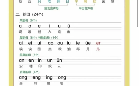 幼小衔接拼音篇_拼音专项