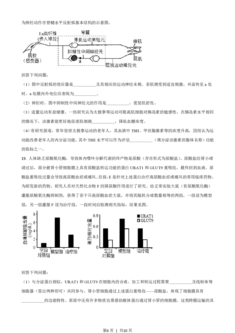 2021年高考生物试卷（广东）（空白卷）_生物历年高考真题_新&middot;PDF版2008-2025&middot;高考生物真题_生物（按试卷类型分类）2008-2025_自主命题卷&middot;生物（2008-2025）
