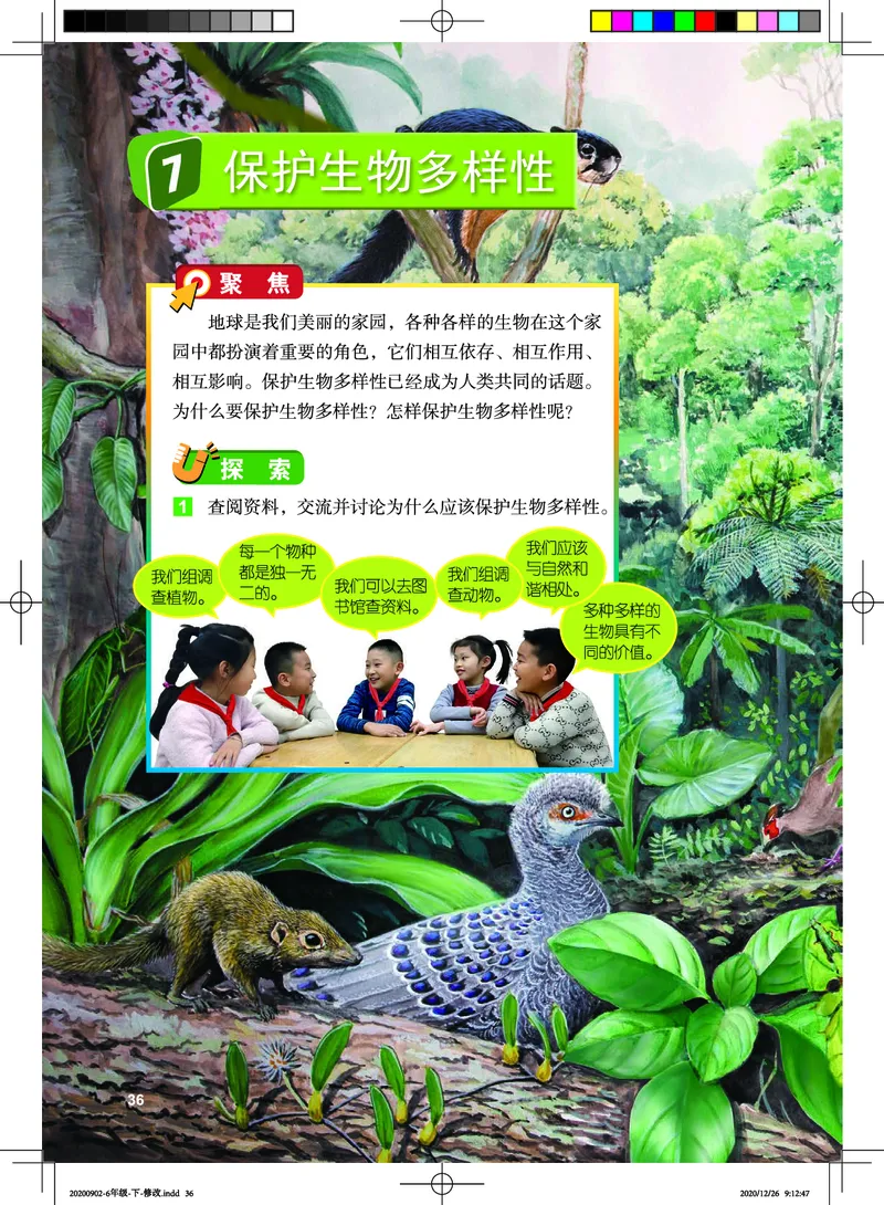 教科版6年级科学下册高清教材_全部版本&bull;小学科学电子课本_教科版小学科学电子课本