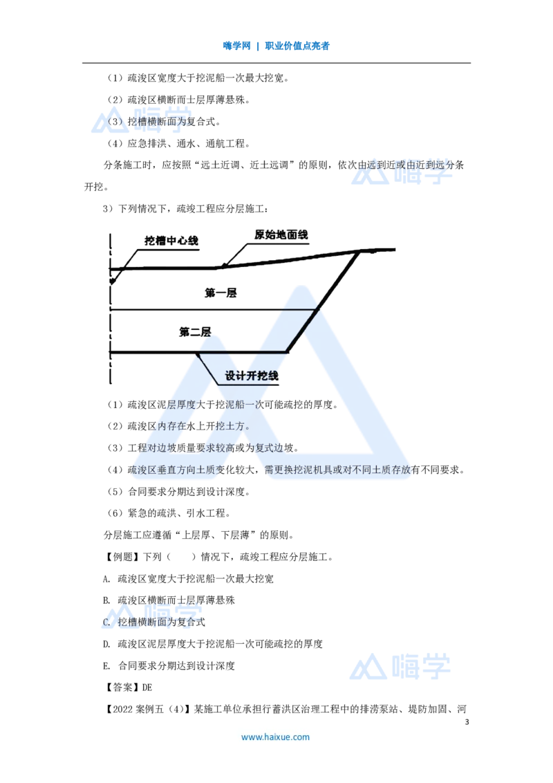 20.2025吴长春-名师精讲通关-第5章（2）河湖疏浚工程施工技术_2026年一级建造师_2026年一建水利_2025年一建水利SVIP_02-基础精讲✿高端面授✿深度强化_讲义
