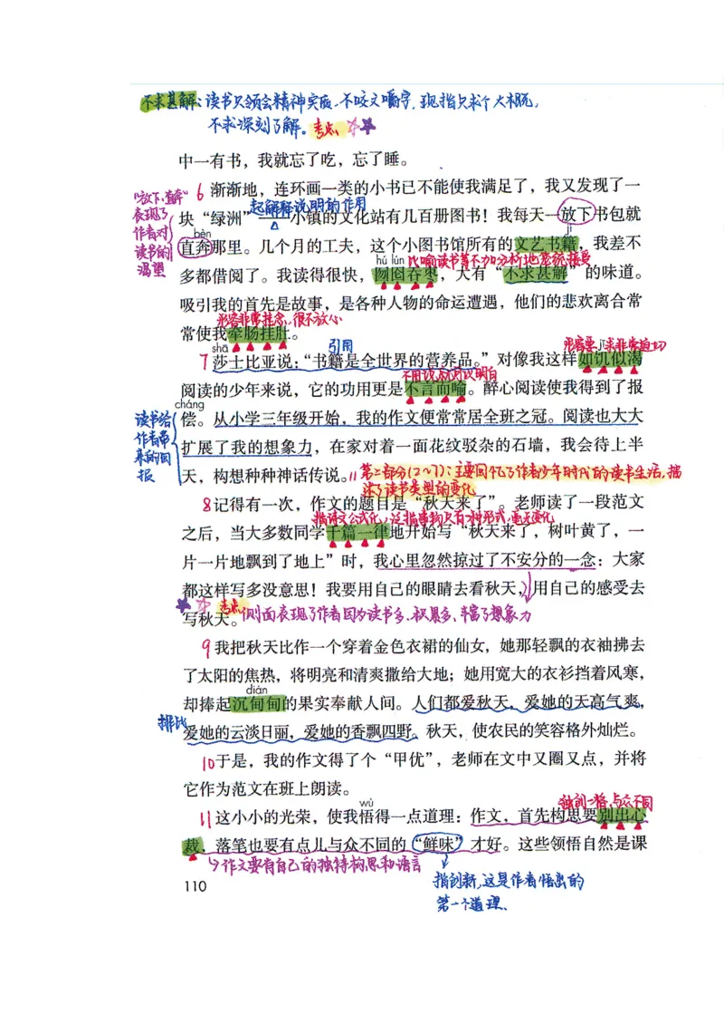 四升五语文课堂笔记_小学全网线上同款资料_k92_语文