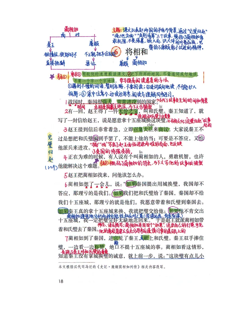 四升五语文课堂笔记_小学全网线上同款资料_k92_语文