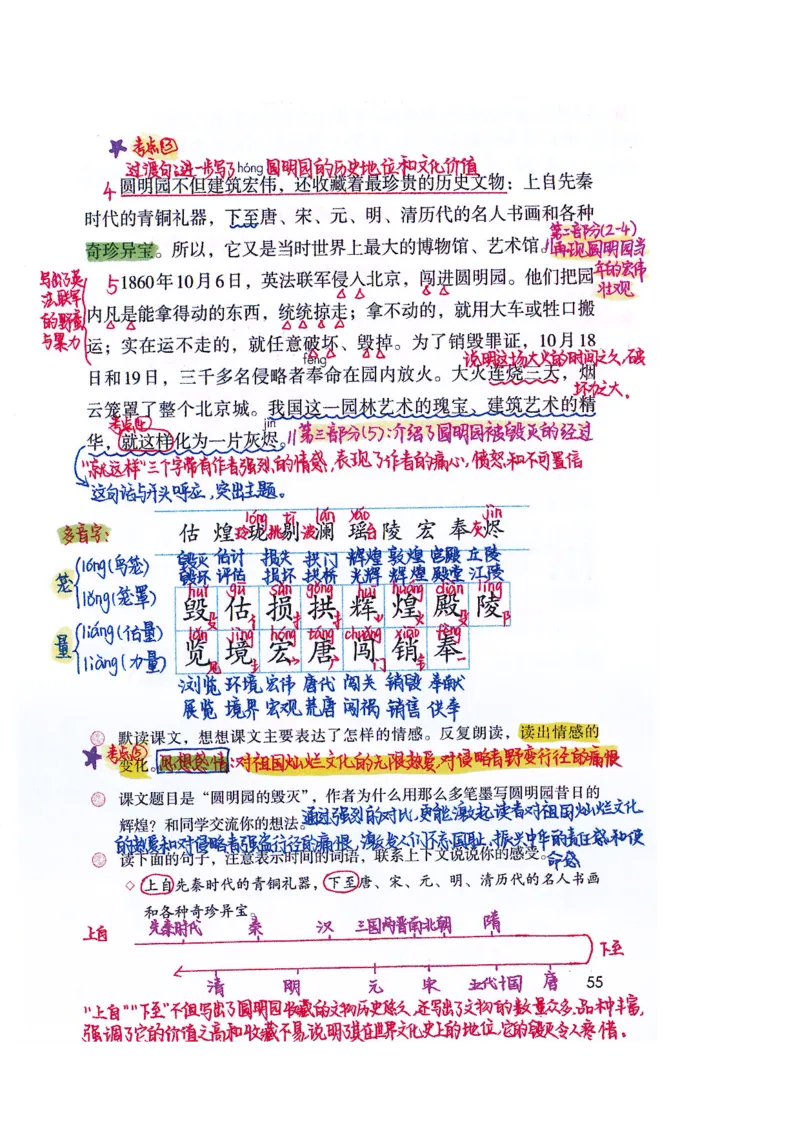 四升五语文课堂笔记_小学全网线上同款资料_k92_语文