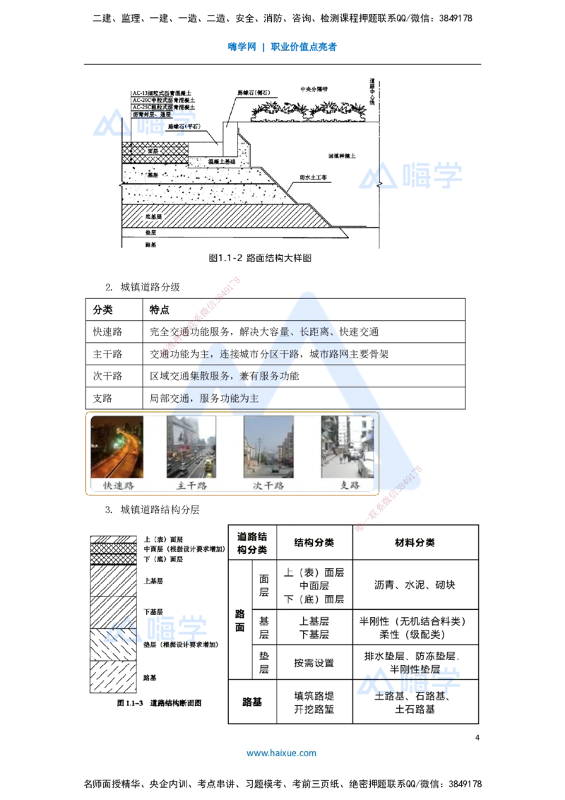 02.2025王欢-3D实景通关-专题一（1）道路结构特征_2026年一级建造师_2026年一建市政_2025年一建市政SVIP_02-基础精讲✿高端面授✿深度强化_27-市政《实景精讲通关》王欢HX_讲义