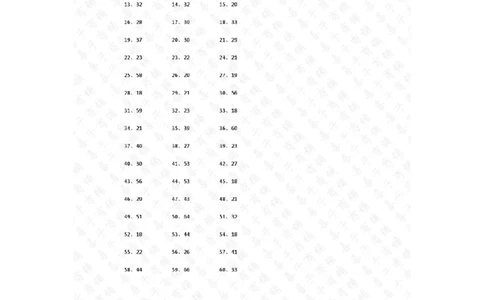 200以内&divide;1位第41~60篇答案_小学数学口算竖式脱式计算应用题一二三四五六年级上下册电_小学数学口算题库电子版（1-6）_小学数学口算三年级_口算题适合3年级