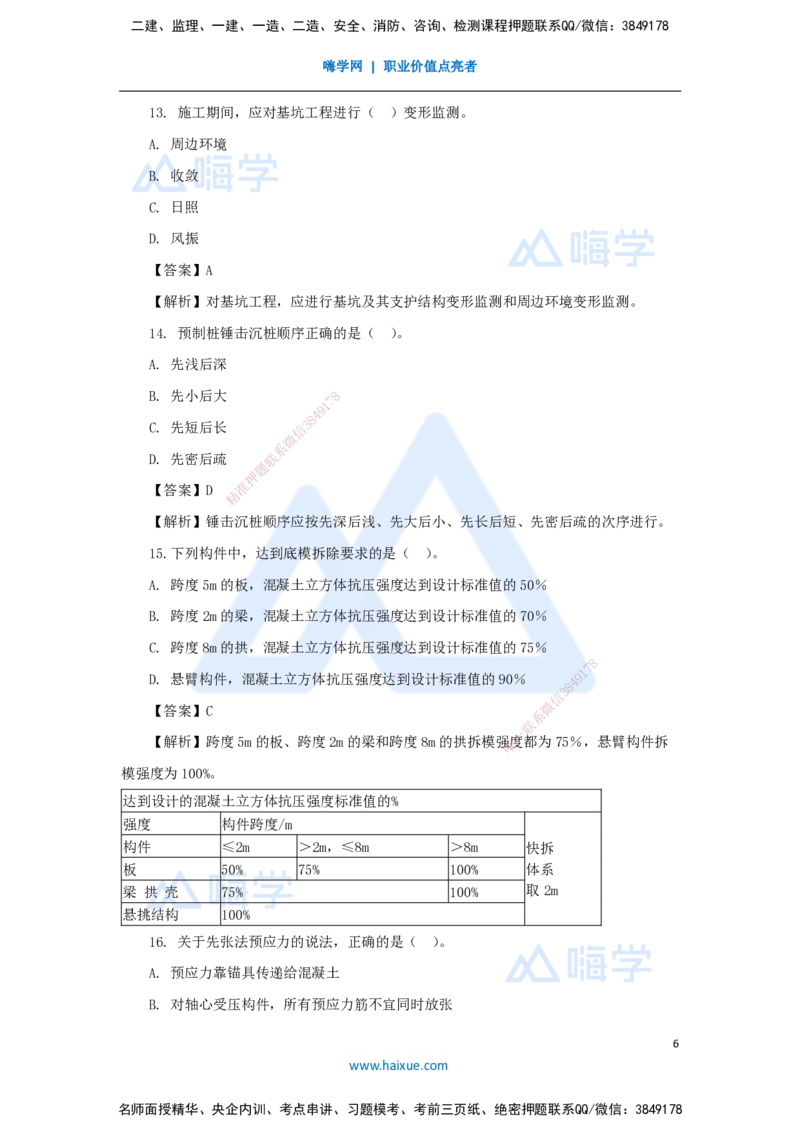 02.2025臧雪志-五年真题解析-2024年真题_2026年一级建造师_2026年一建建筑_2025年一建建筑SVIP_03-习题精析✿实战特训✿模考通关_03-建筑《五年真题解析》臧雪志HX_讲义