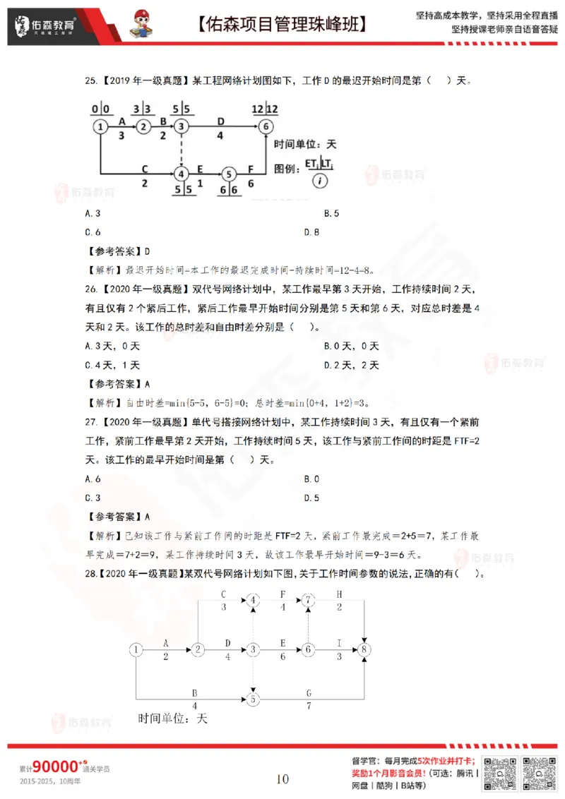 6月3日佑森项目管理珠峰班VIP作业答案_2026年一级建造师_2026年一建管理_2025年一建管理SVIP_02-基础精讲✿高端面授✿深度强化_36-管理《珠峰直播班》林子婷YS