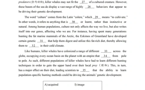 2019.06四级真题第2套可复制可检索_大学英语四级+六级_四级真题_四级真题_2019年06月CET4题+解+音频_01、真题PDF版（推荐使用）❤