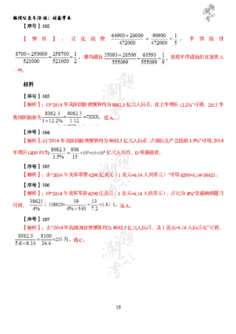 军职&middot;参考答案2015_军队文职(1)_01.军队文职真题-公共课_版本一（2014-2024）扫描版_军队文职2015