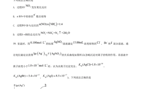2022年高考化学试卷（湖南）（空白卷）_历年高考真题合集_化学历年高考真题_新&middot;Word版2008-2025&middot;高考化学真题_化学（按省份分类）2008-2025_2008-2025&middot;（湖南）化学高考真题