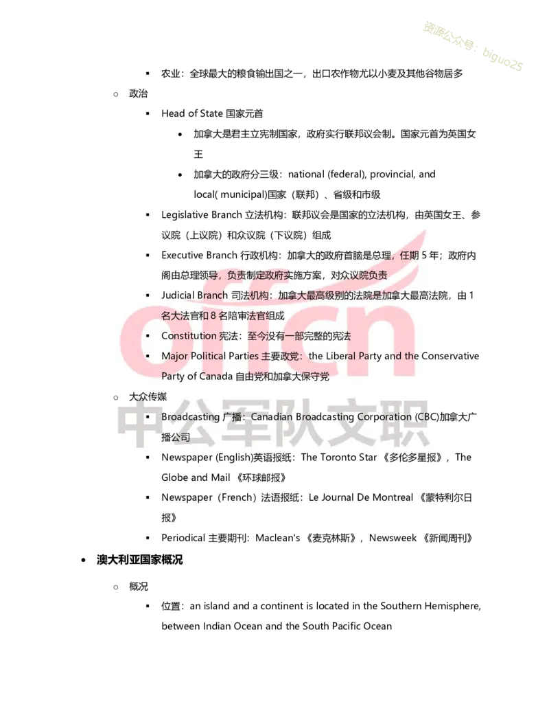 专业科目-外国语言文学-英语_军队文职(1)_04.军队文职思维导图（公共+专业）
