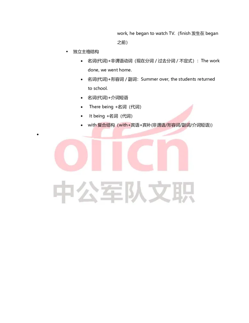 专业科目-外国语言文学-英语_军队文职(1)_04.军队文职思维导图（公共+专业）