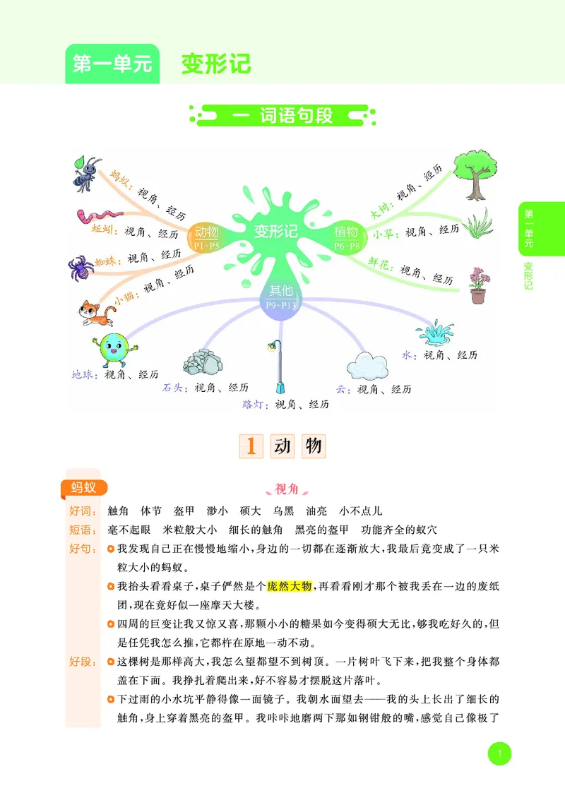 25秋53小学基础练六上作文素材大全语文_25秋53小学基础练3-6上作文素材大全语文