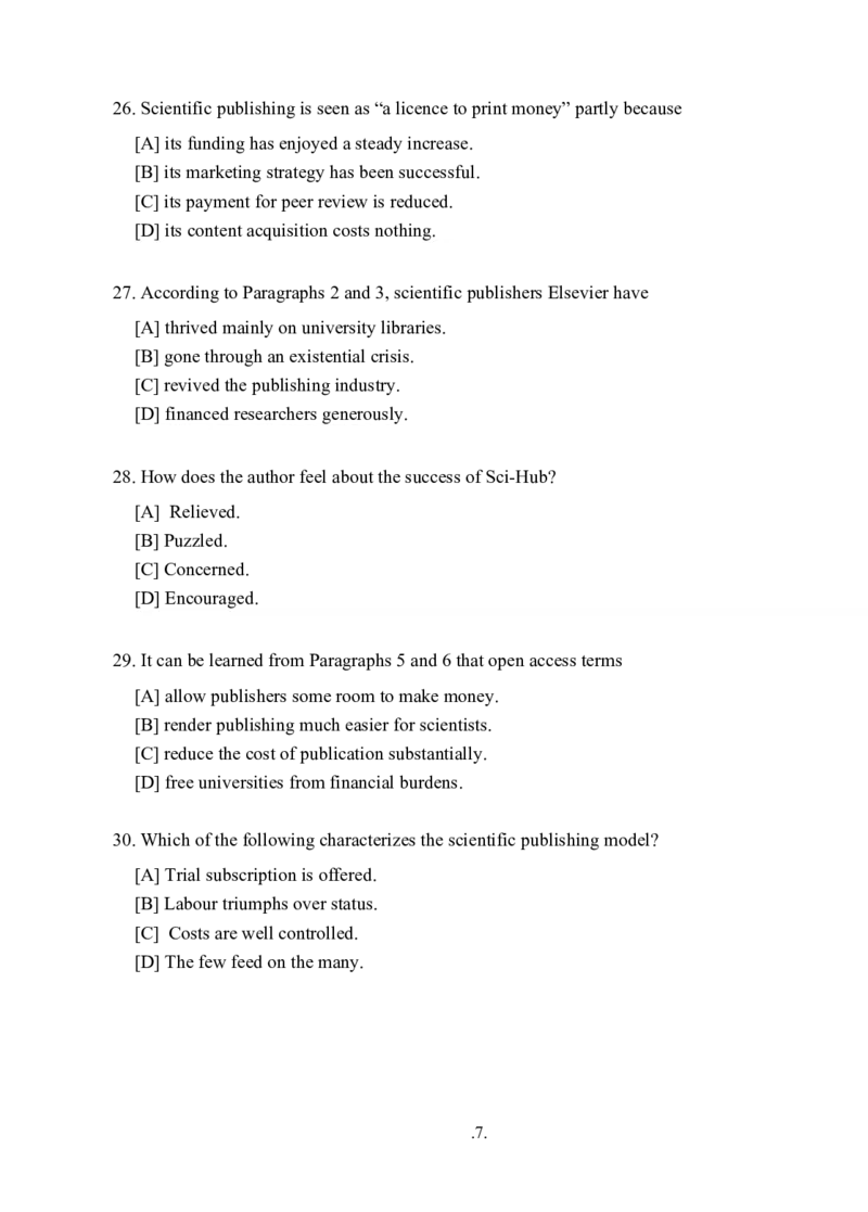 2020年考研英语一真题_考研英语真题_考研英语（一）历年真题_❤️2.2010-2024年考研英语一真题及解析_01、真题部分_word版