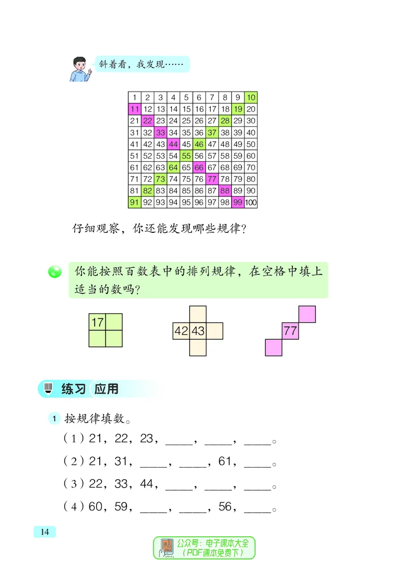 数学一下青岛版五四制（2025春）_小学全网线上同款资料_2025春新增教材合集_小学数学（2025春新教材）