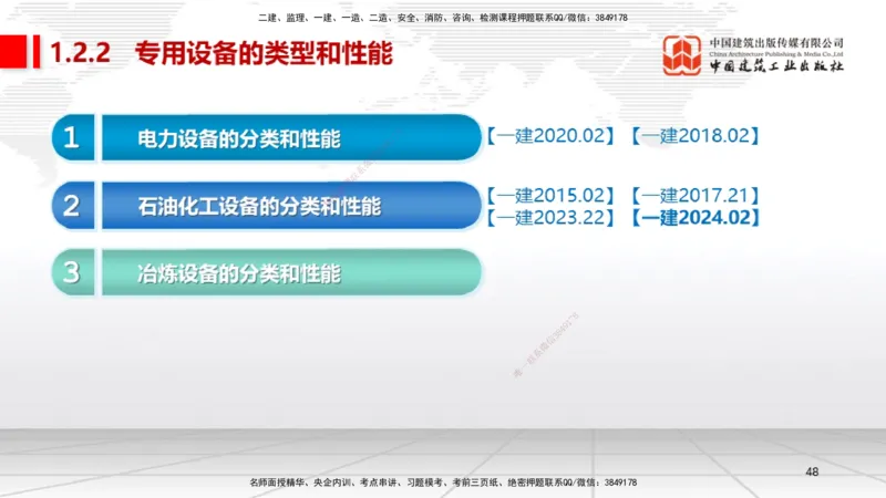 A02节：1.2机电工程常用设备、1.3工程测量技术（11.14）_2026年一级建造师_2026年一建机电_2025年一建机电SVIP_02-基础精讲✿高端面授✿深度强化_05-机电《两轮基础直播》闫娜JGS