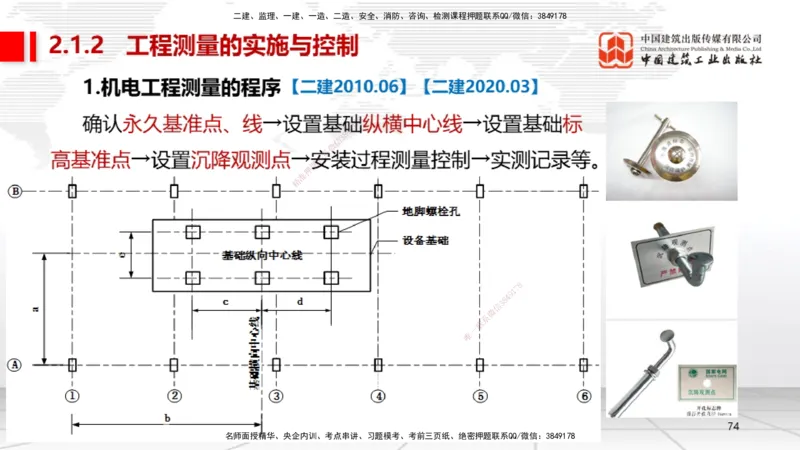 A02节：1.2机电工程常用设备、1.3工程测量技术（11.14）_2026年一级建造师_2026年一建机电_2025年一建机电SVIP_02-基础精讲✿高端面授✿深度强化_05-机电《两轮基础直播》闫娜JGS