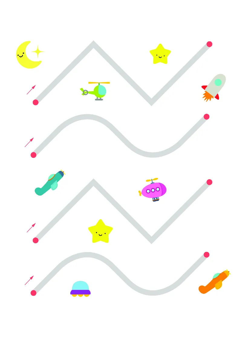 2352运笔走线_一年级上下册资料_小学一年级学习资料-25年更新版_1-00、幼小衔接_幼小衔接专注力启蒙篇_儿童专注力连线训练