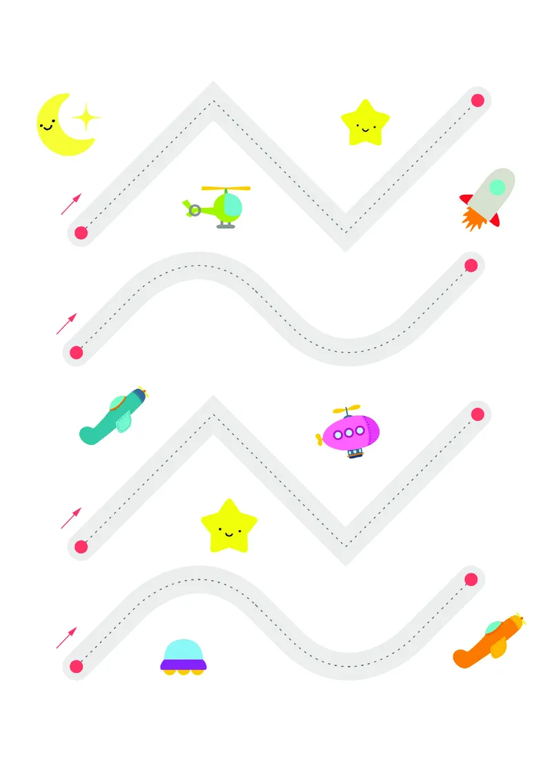 2352运笔走线_一年级上下册资料_小学一年级学习资料-25年更新版_1-00、幼小衔接_幼小衔接专注力启蒙篇_儿童专注力连线训练