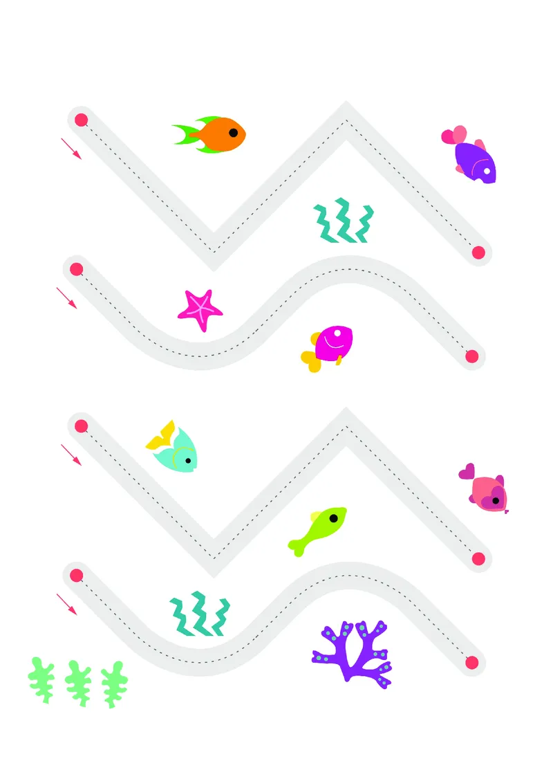 2352运笔走线_一年级上下册资料_小学一年级学习资料-25年更新版_1-00、幼小衔接_幼小衔接专注力启蒙篇_儿童专注力连线训练