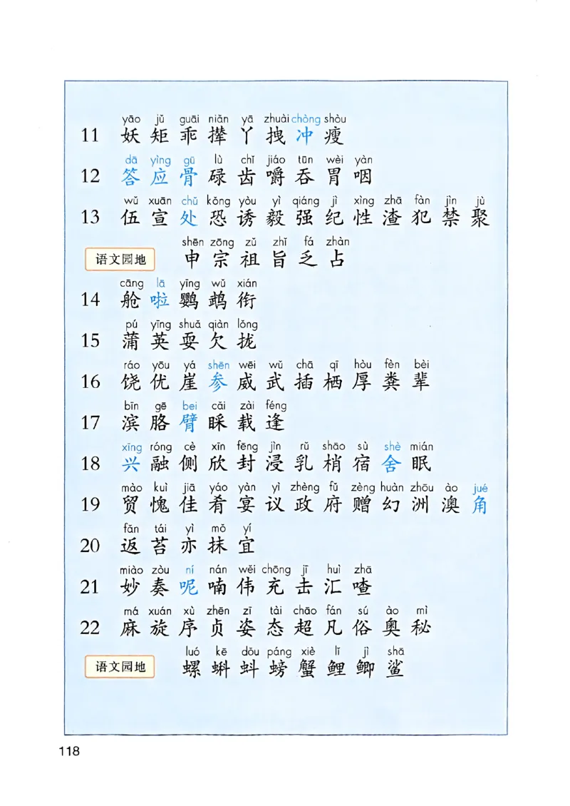 25秋三上语文新版课堂笔记128页_2025秋《课堂笔记预习课》语文1-6