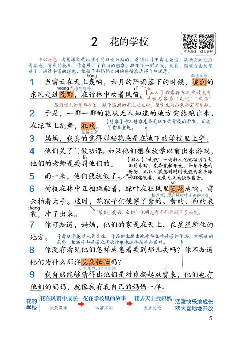 25秋三上语文新版课堂笔记128页_2025秋《课堂笔记预习课》语文1-6