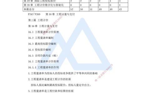 18.2025王晓波-考前拔分速成-第16章工程量清单计价1_2026年一级建造师_2026年一建经济_2025年一建经济SVIP_04-冲刺串讲✿考点强化✿小灶集训_14-经济《考前拔分速成》王晓波HX_讲义