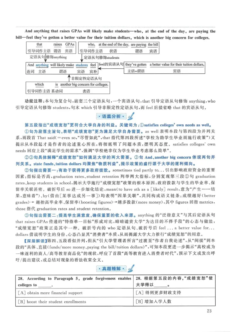 2019年考研英语一真题解析_考研英语真题_考研英语（一）历年真题_❤️2.2010-2024年考研英语一真题及解析_02、解析部分_详细版